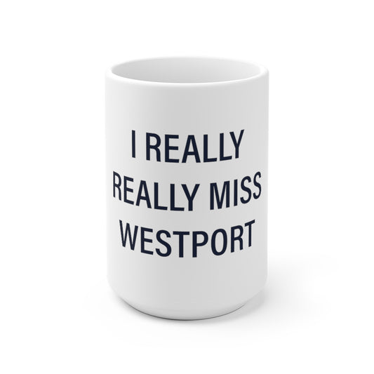 westport ct / connecticut coffee mug