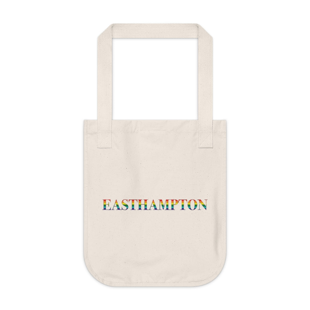 Easthampton Rainbow Organic Canvas Tote Bag