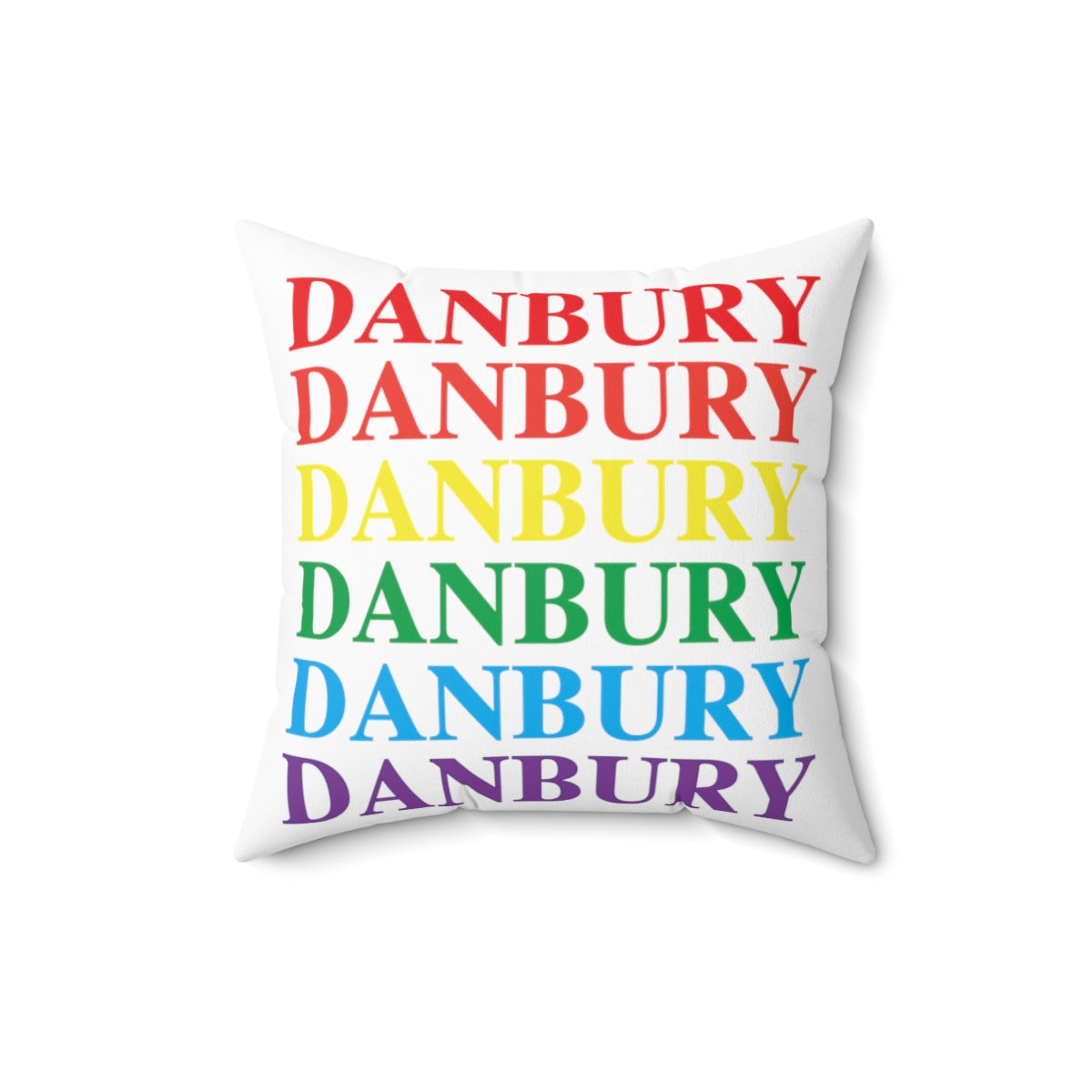 danbury connecticut pride pillow and home decor