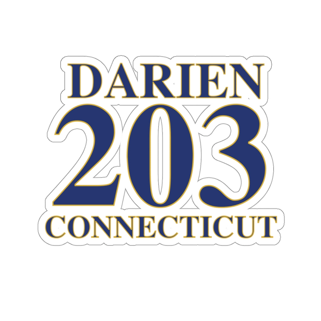 darien 203 connecticut stickers