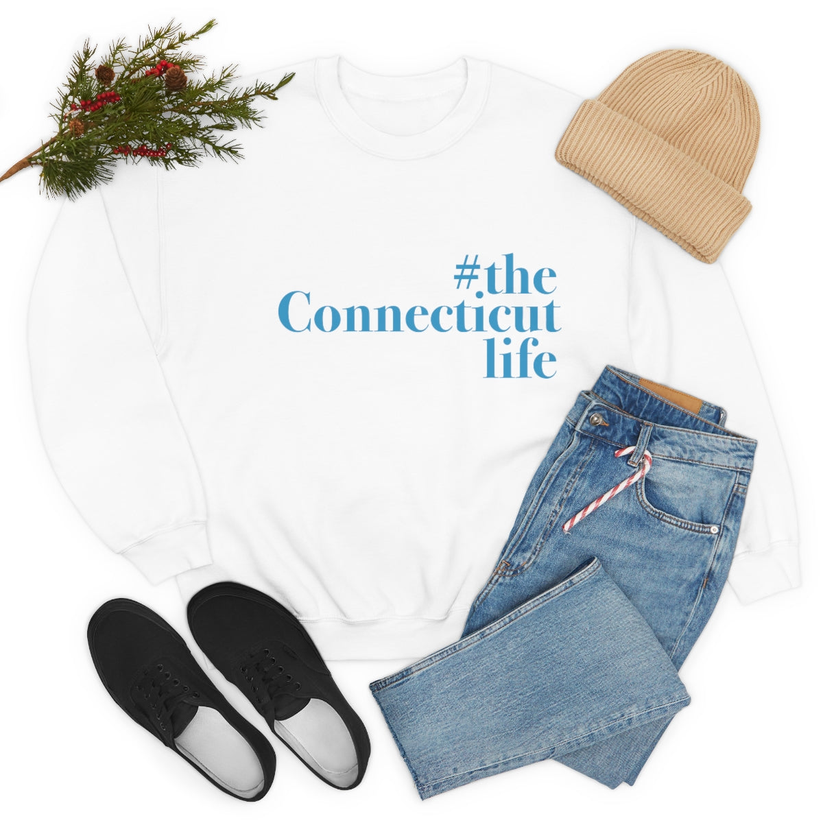 #theconnecticutlife Unisex Heavy Blend™ Crewneck Sweatshirt