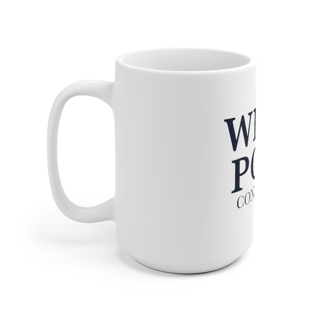 Westport Connecticut White Ceramic Mug