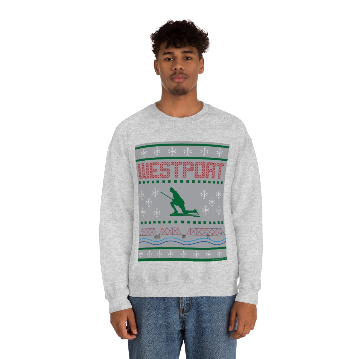 Westport Ugly Holiday Unisex Heavy Blend™ Crewneck Sweatshirt