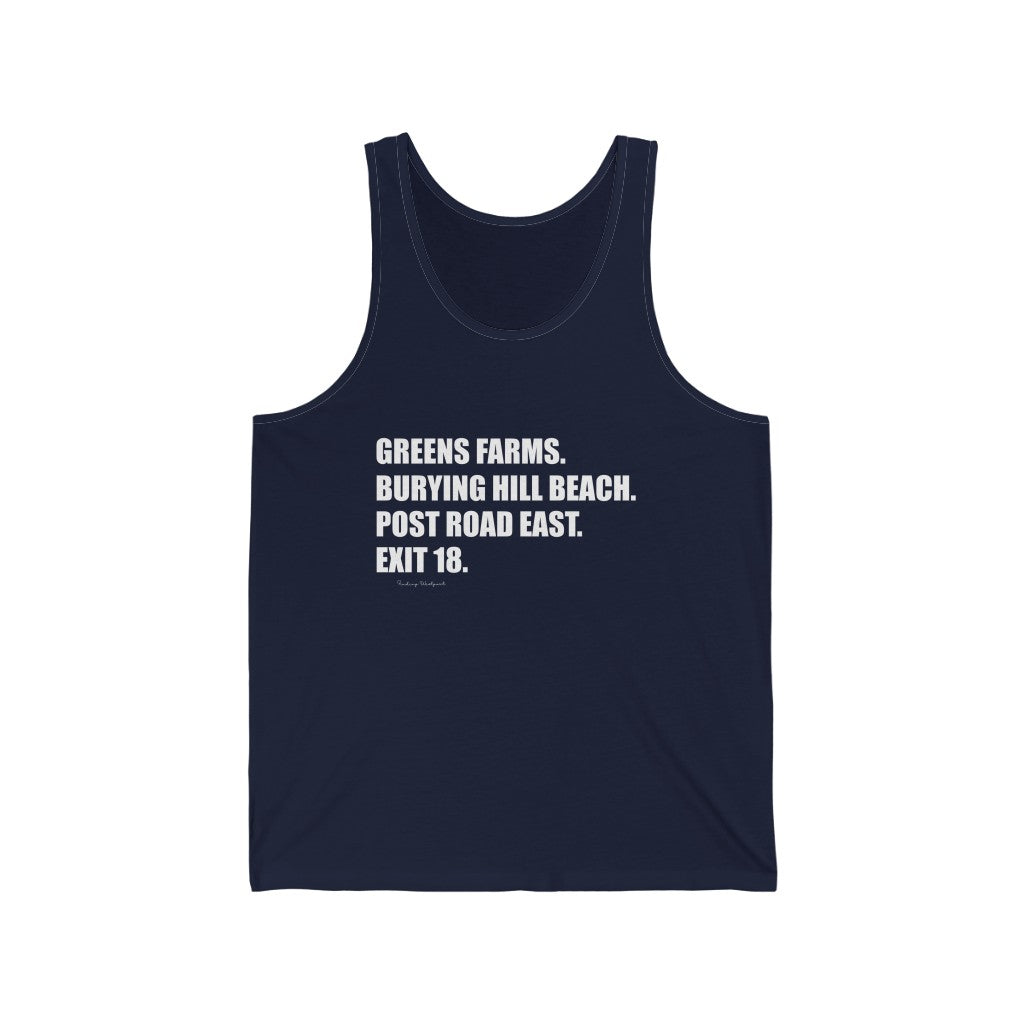 westport ct / connecticut unisex tank top shirt