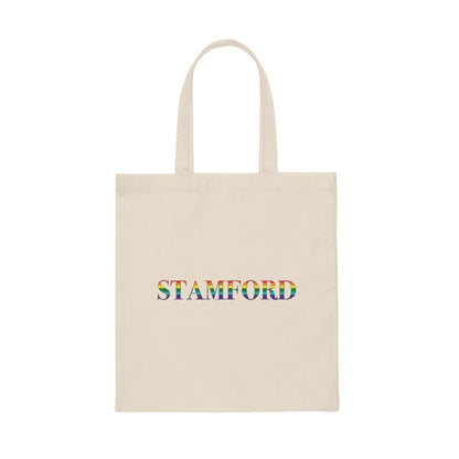 Do you have Stamford Pride?  Stamford, Connecticut apparel and gifts including mugs including LGBTQ inspired tote bags