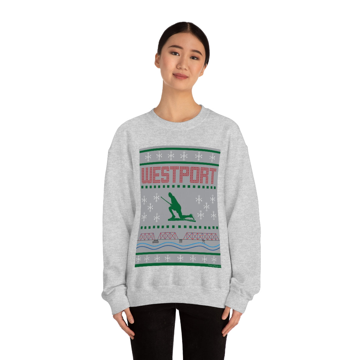 Westport Ugly Holiday Unisex Heavy Blend™ Crewneck Sweatshirt