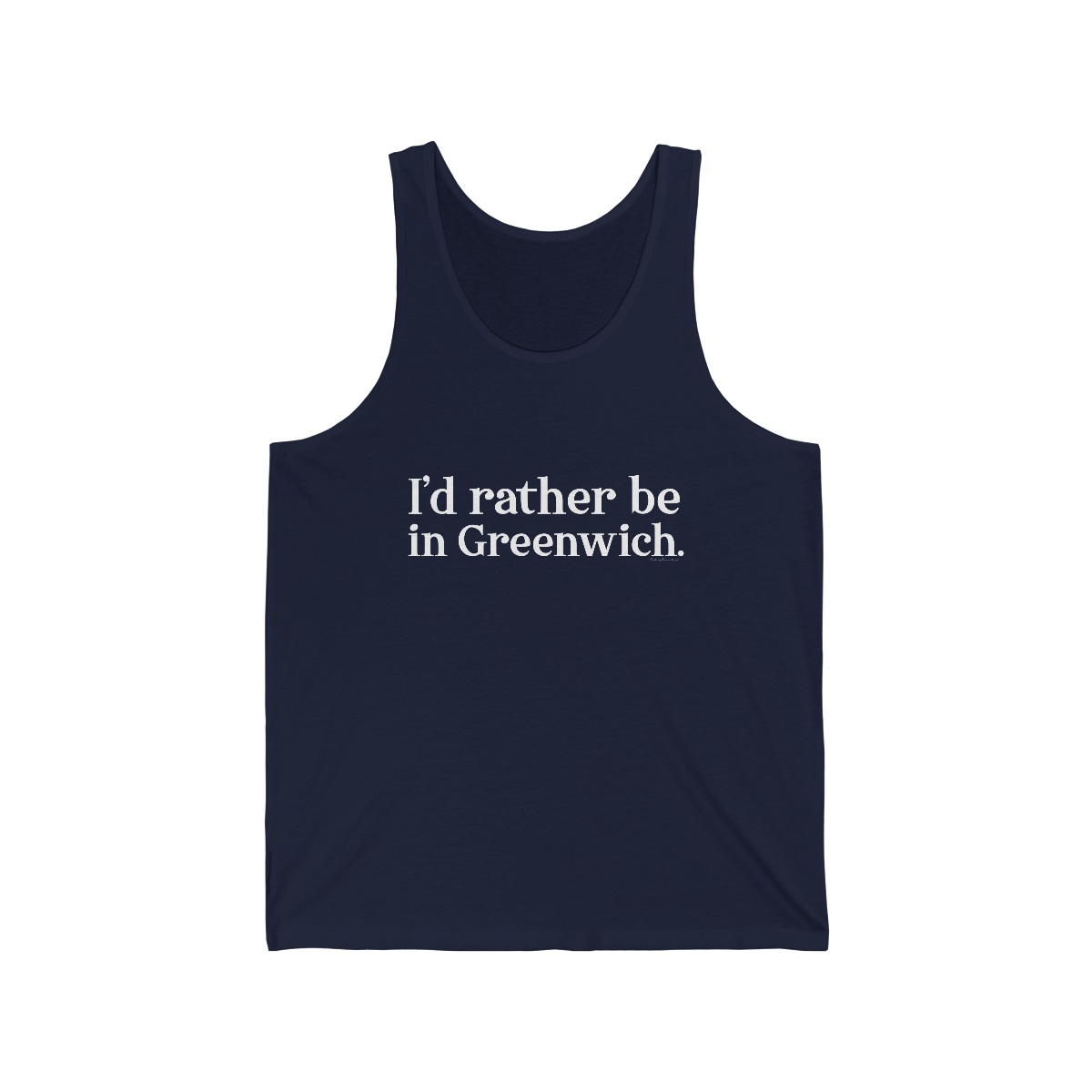 greenwich ct / connecticut unisex tank top shirt 