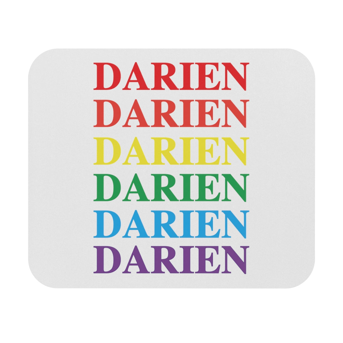 Darien connecticut pride mouse pad