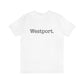 Westport. Unisex Jersey Short Sleeve Tee