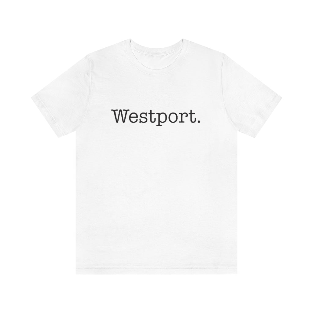 Westport. Unisex Jersey Short Sleeve Tee