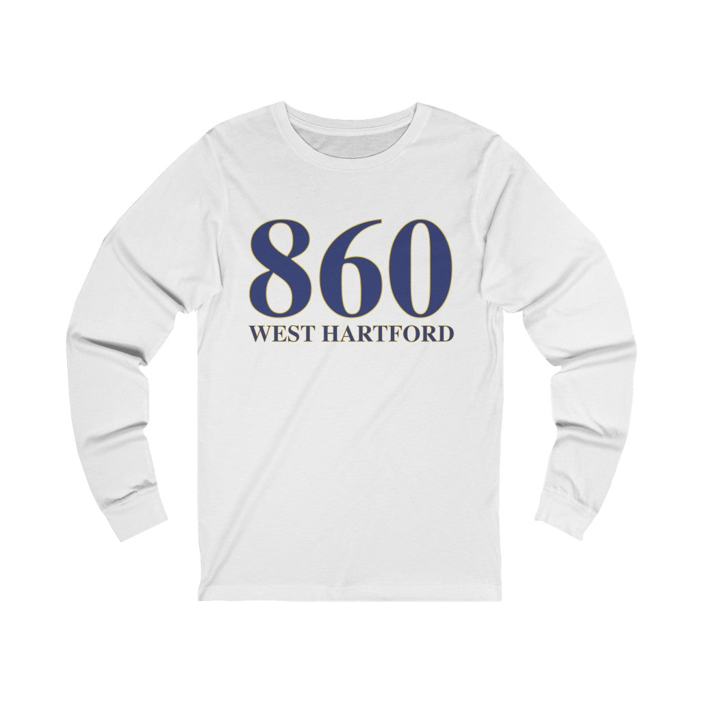 860 West Hartford long sleeve tee shirts.  West Hartford Connecticut tee shirts, hoodies sweatshirts, mugs, and other apparel, home gifts, and souvenirs. Proceeds of this collection go to help Finding Connecticut’s brand. Free USA shipping. 