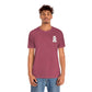 Fairfield Love (front and back) Unisex Jersey Short Sleeve Tee