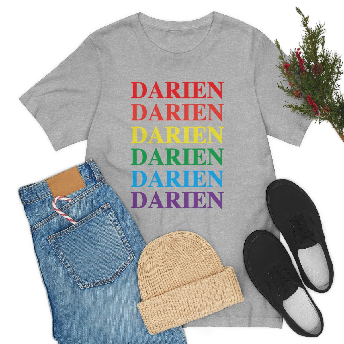 darien pride unisex tee shirt