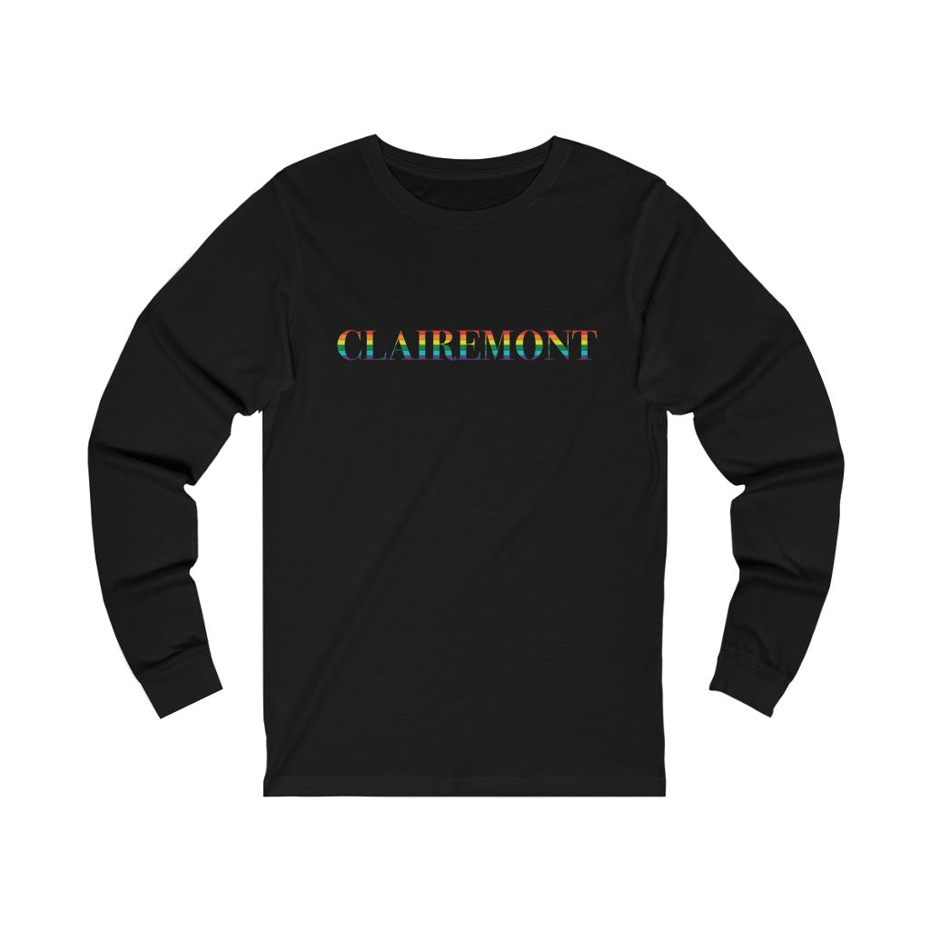 Clairemont Rainbow Unisex Jersey Long Sleeve Tee