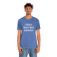 I Really Really Miss Greenwich Unisex Jersey Short Sleeve Tee