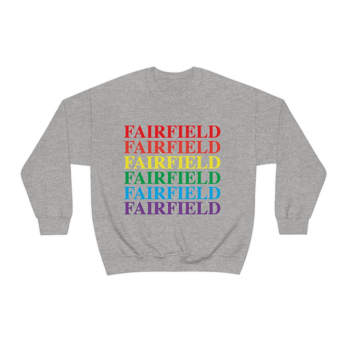 fairfield pride sweatshirt 