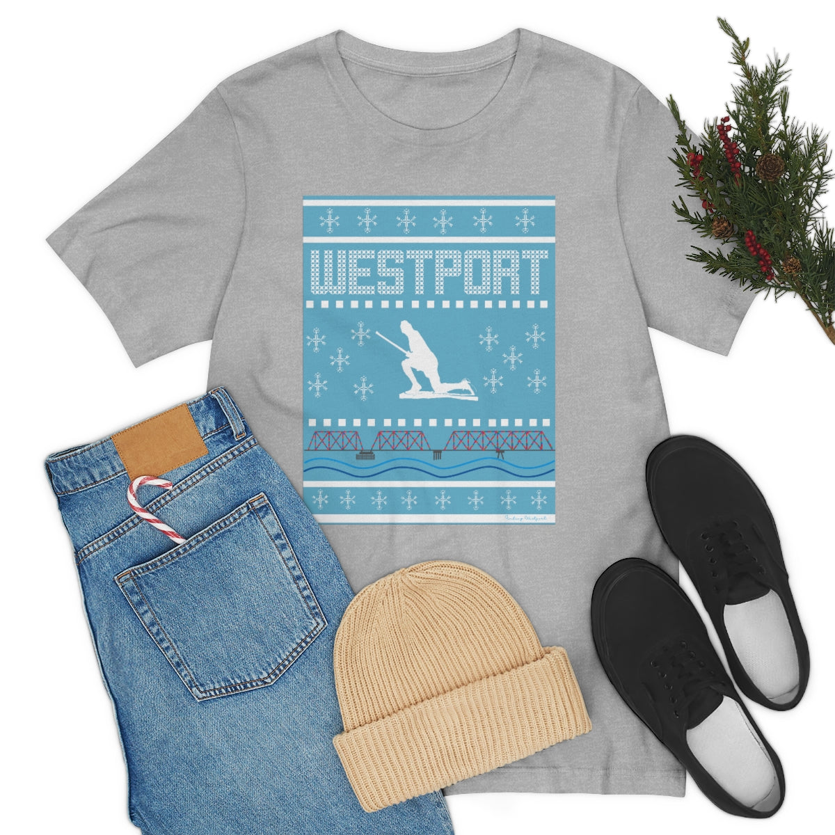 Westport Ugly Holiday Unisex Jersey Short Sleeve Tee