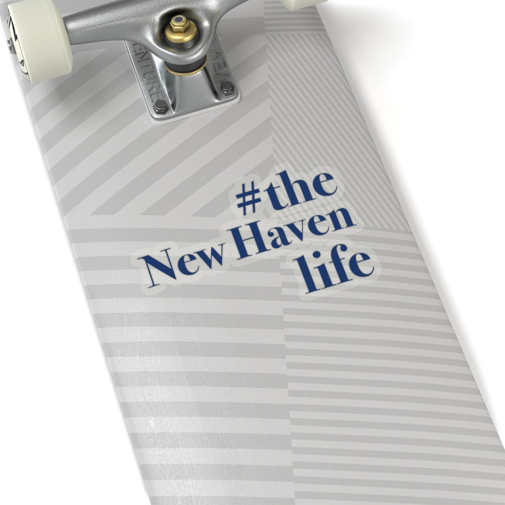 #thenewhavenlife Kiss-Cut Stickers  Free USA shipping   Proceeds help grow Finding Connecticut's website and brand.   Click here to visit our home page