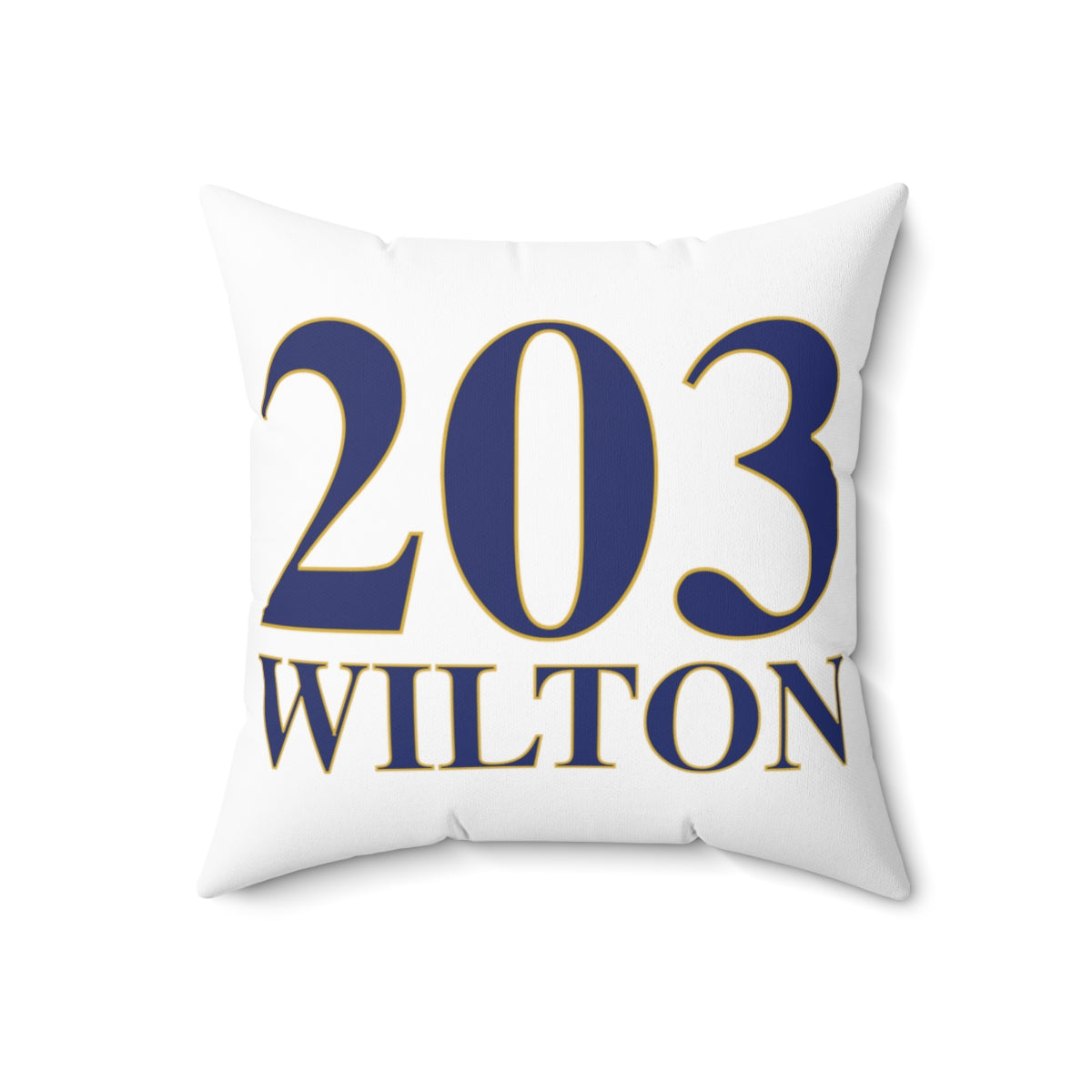 203 Wilton Spun Polyester Square Pillow