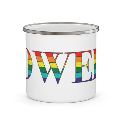 Lowell Rainbow Enamel Camping Mug