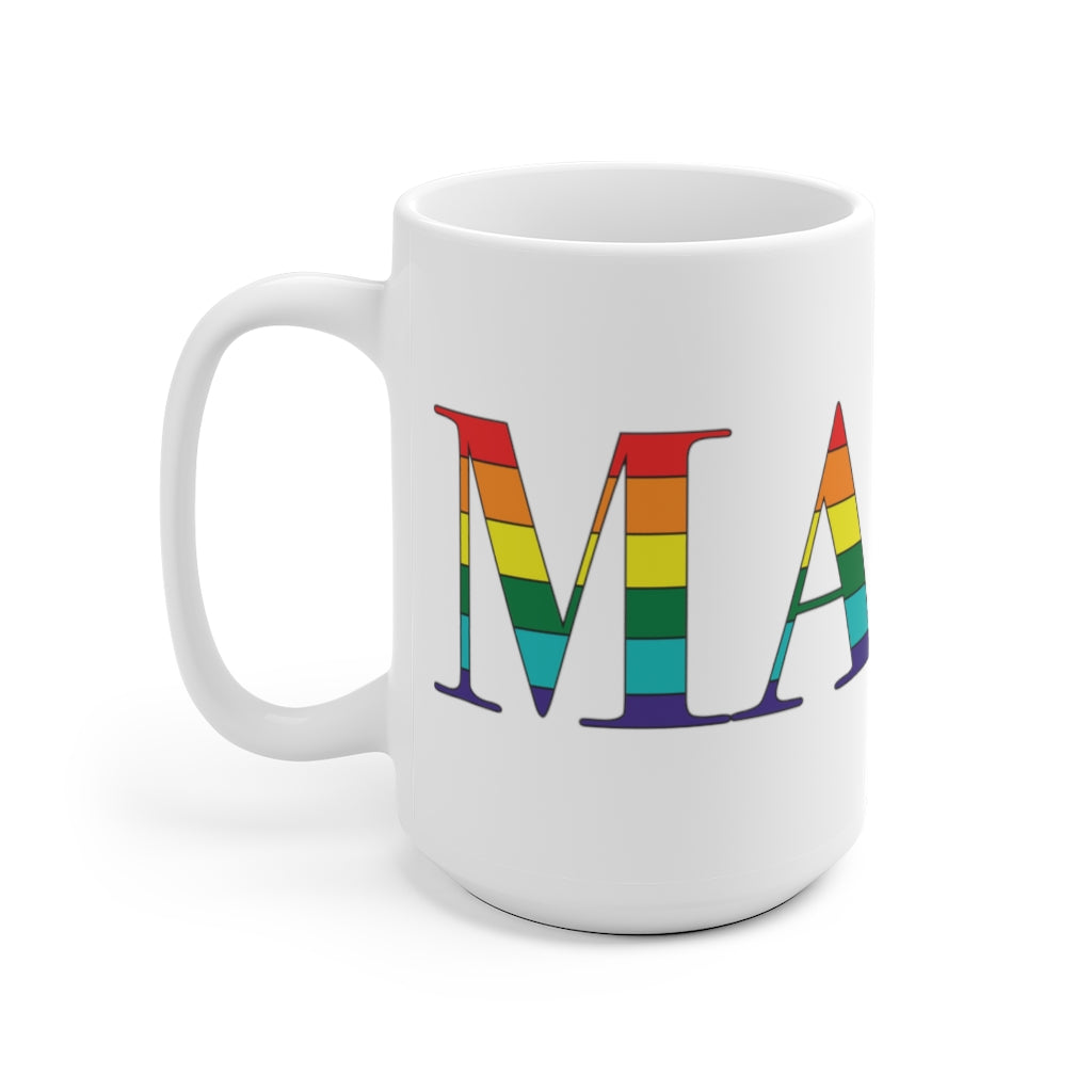 Maine Pride White Ceramic Mug