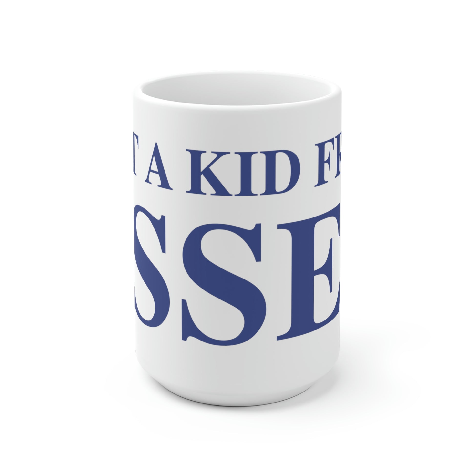 just a kid from essex mug, essex ct home gifts and apparel 