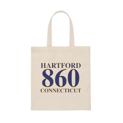 Hartford 860 Connecticut Canvas Tote Bag 860 Hartford Collection. Inspired by the Connecticut flag and the 860! Show off for your pride for Connecticut and Hartford!   Proceeds of this collection go to help build Finding Connecticut’s website and brand. • Free USA shipping   Click here to go to our home page 