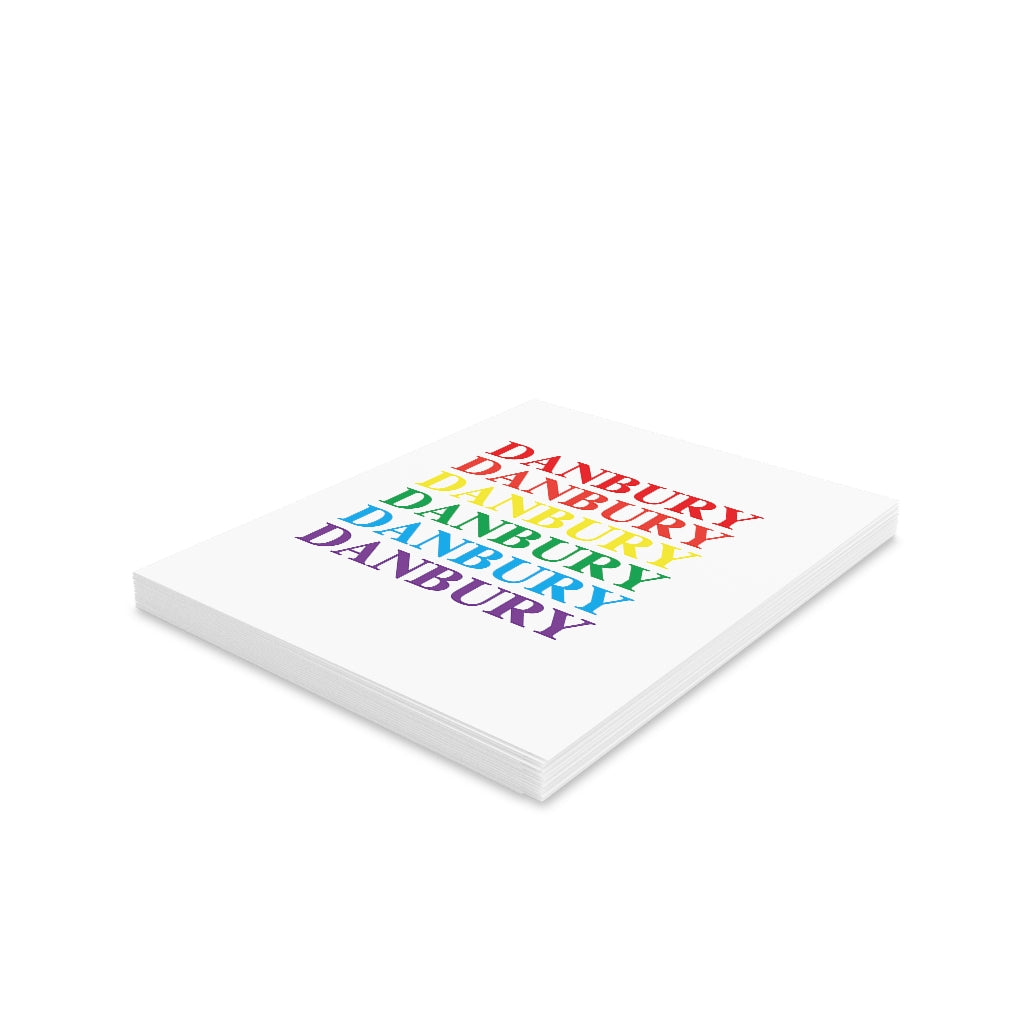 Danbury Pride Greeting Cards (8, 16, and 24 pcs)