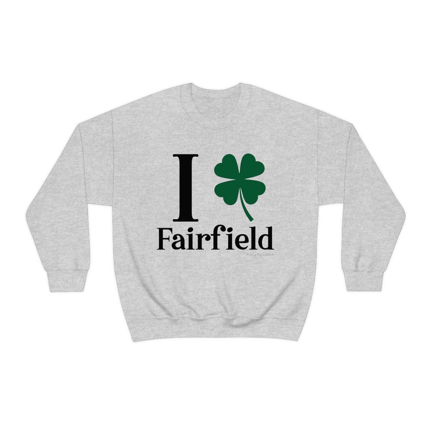 Fairfield Connecticut St. Patrick's Day shirt, I Clover Fairfield