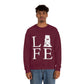 Fairfield Life (front) Unisex Heavy Blend™ Crewneck Sweatshirt