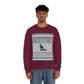 Westport Ugly Holiday Blue / White  Unisex Heavy Blend™ Crewneck Sweatshirt
