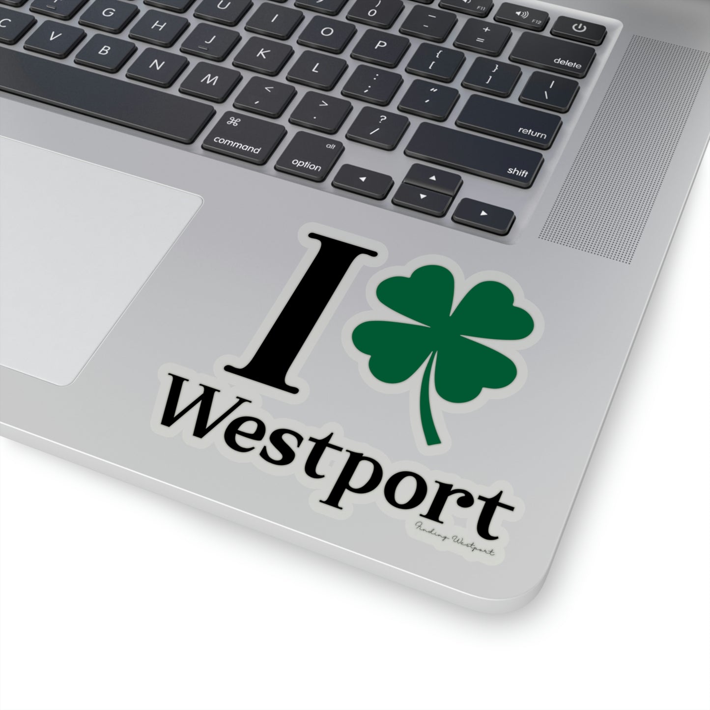 I Clover Westport Kiss-Cut Stickers