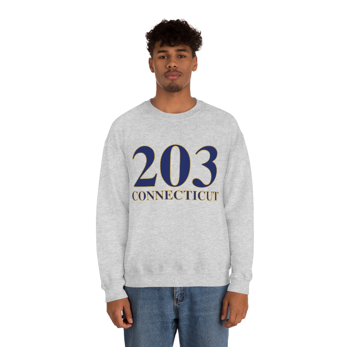 203 Connecticut Unisex Heavy Blend™ Crewneck Sweatshirt