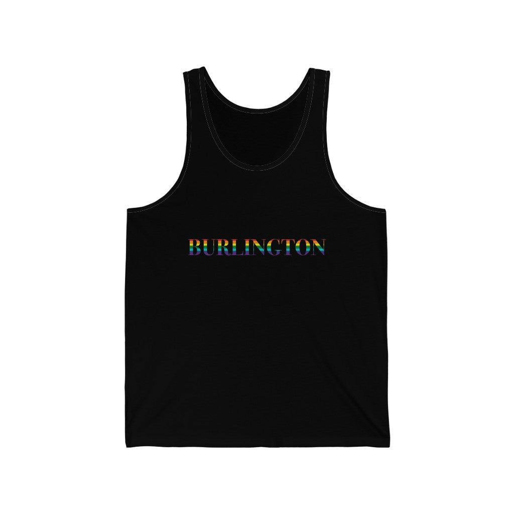 Burlington Rainbow Unisex Jersey Tank