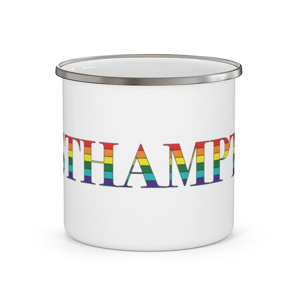 Easthampton Rainbow Enamel Camping Mug