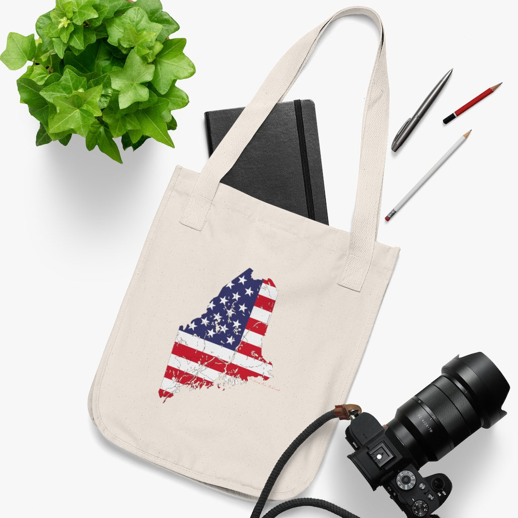 Maine American Flag collection has tee shirts, mugs, reusable bags, and other apparel and gifts. All proceeds goes to help build the Finding Maine brand and get our website up and going. Free shipping on all products. 