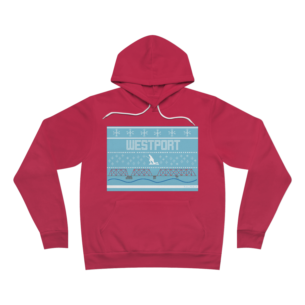 Westport Ugly Holiday Unisex Sponge Fleece Pullover Hoodie