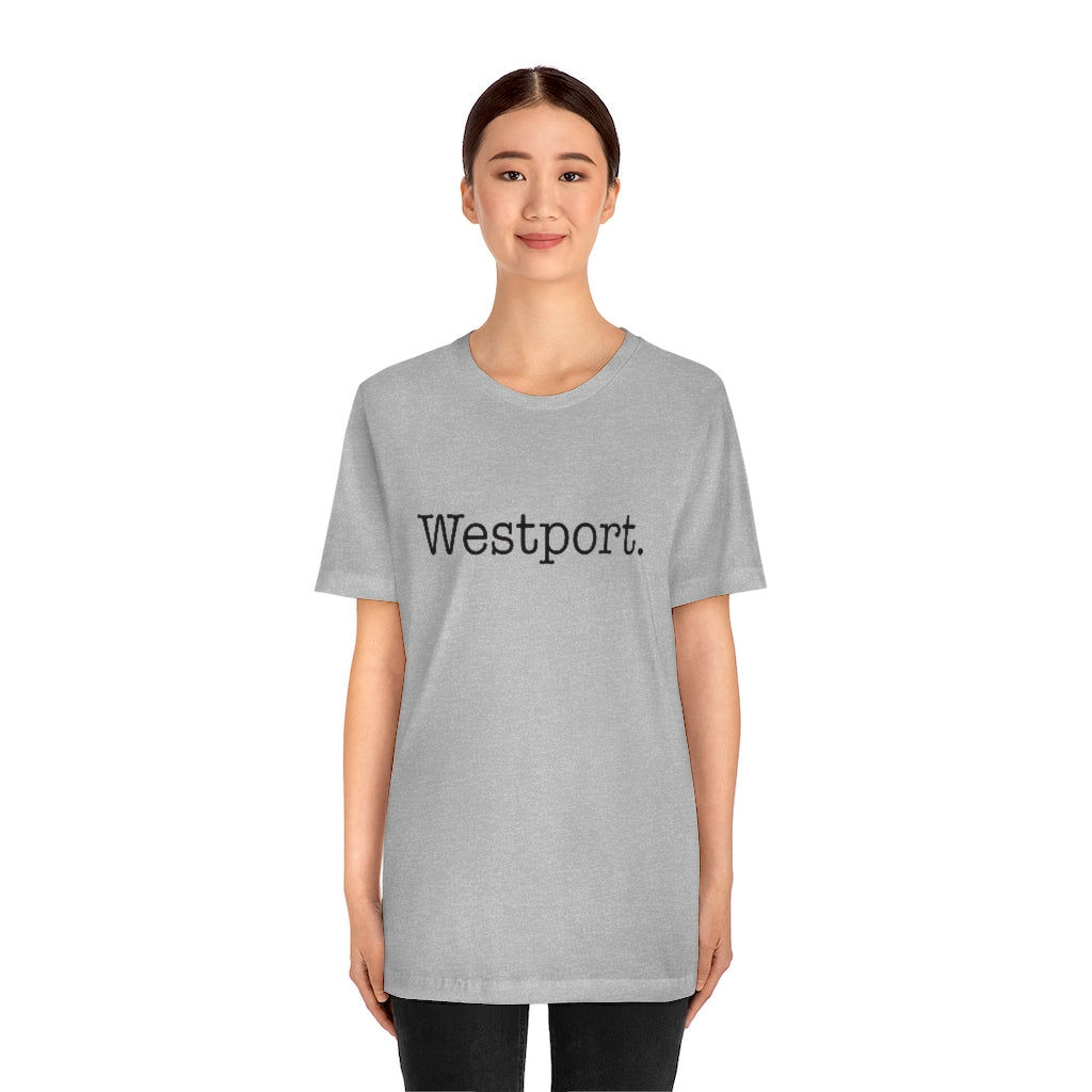 Westport. Unisex Jersey Short Sleeve Tee