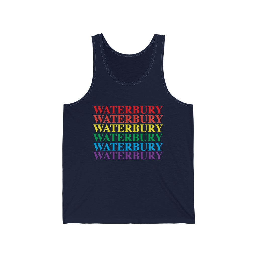 Waterbury Pride Unisex Jersey Tank