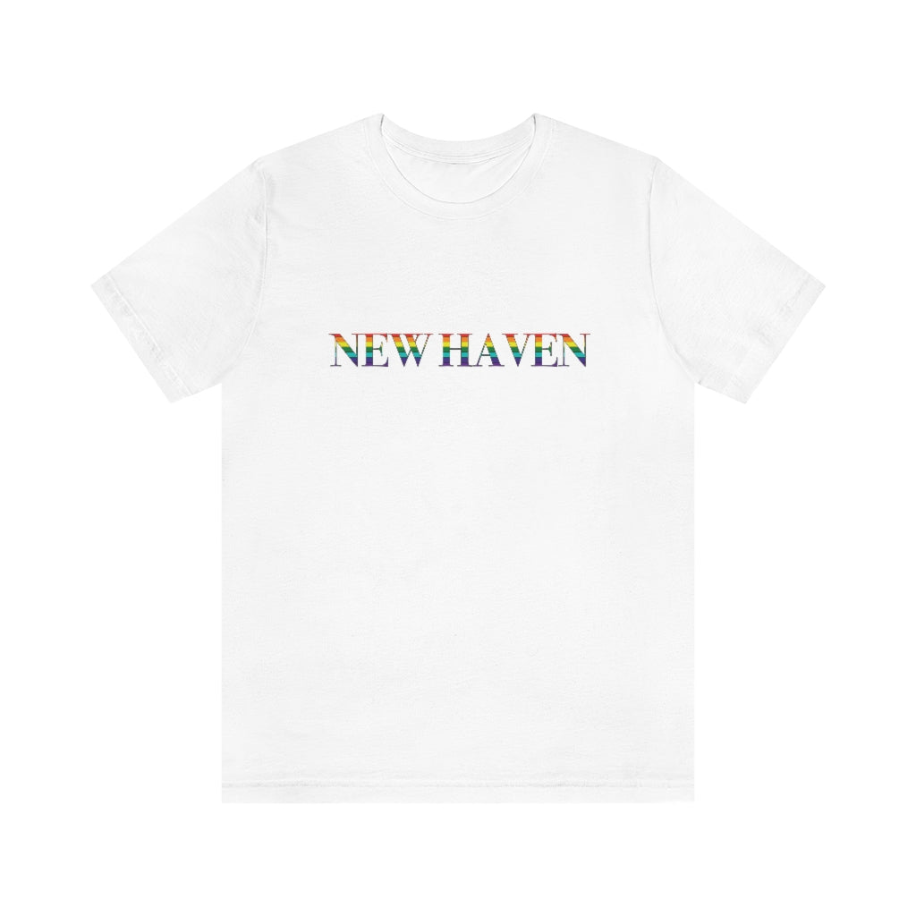 New Haven Rainbow Unisex Jersey Short Sleeve T-Shirt