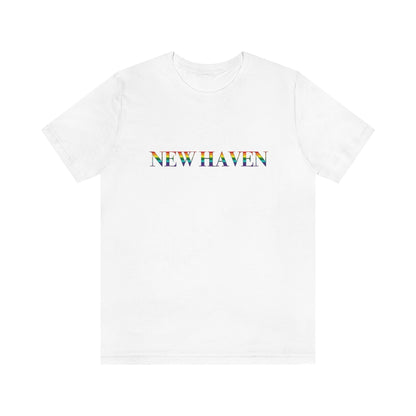 New Haven Rainbow Unisex Jersey Short Sleeve T-Shirt