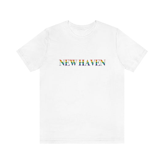 New Haven Rainbow Unisex Jersey Short Sleeve T-Shirt