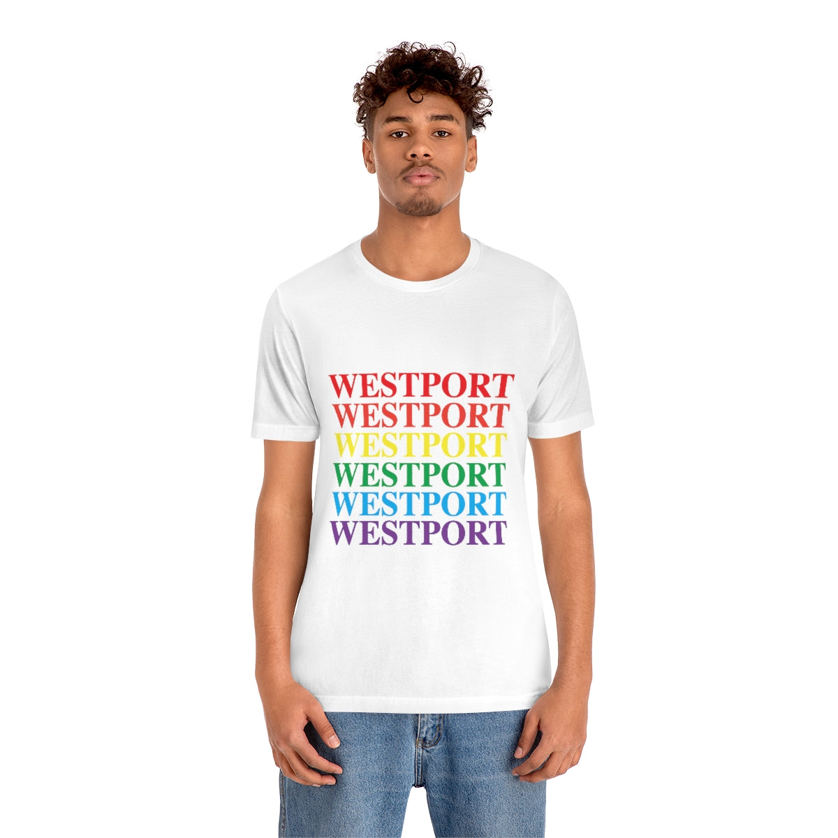 Westport Pride Unisex Jersey Short Sleeve Tee