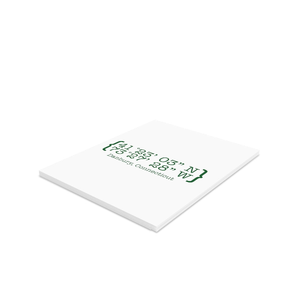 Danbury Coordinates Greeting cards (8, 16, and 24 pcs)