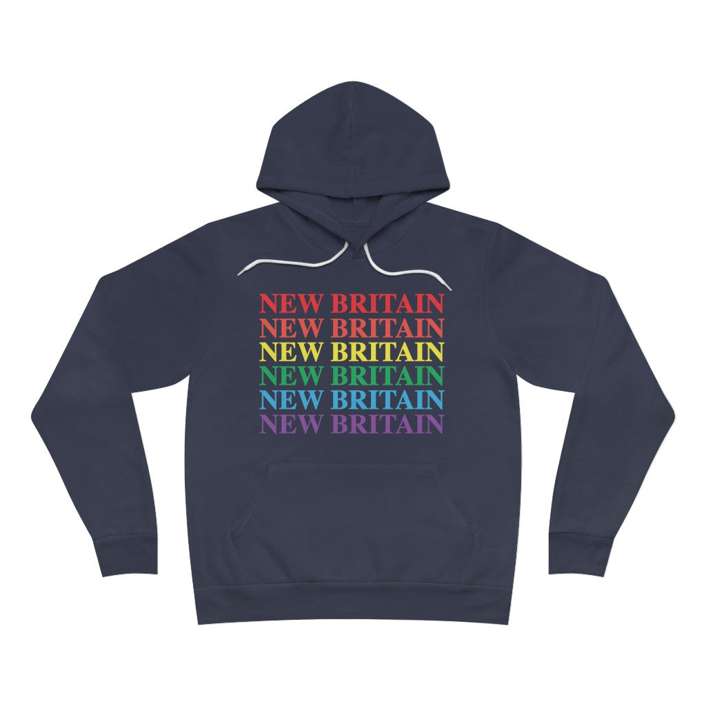 New Britain Pride Unisex Sponge Fleece Pullover Hoodie