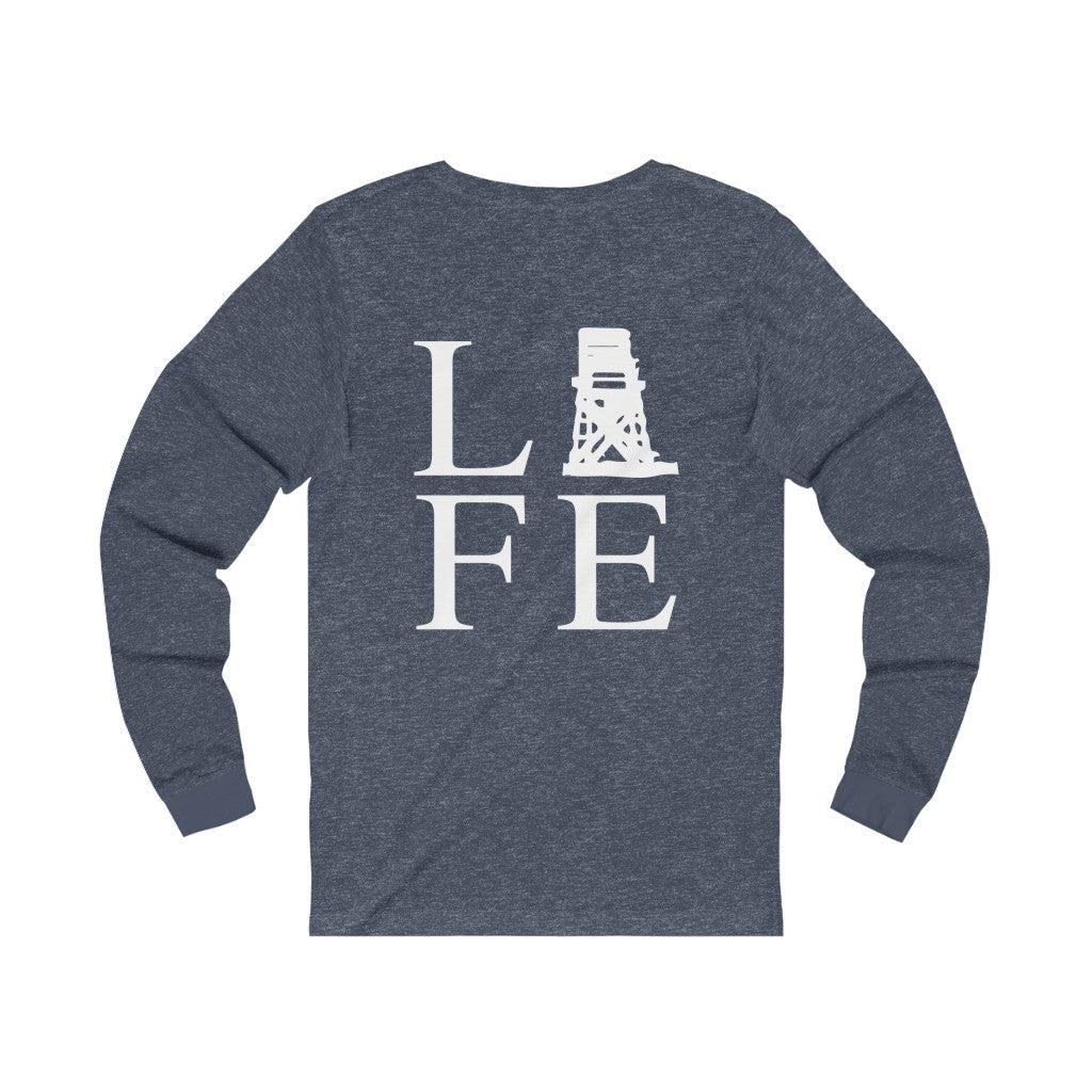 fairfield ct / connecticut long sleeve tee shirt 