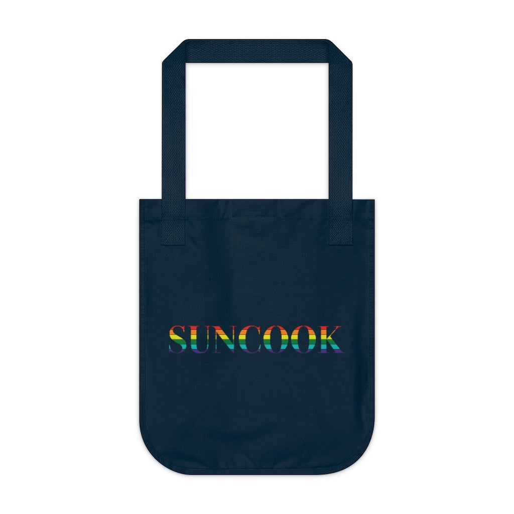 Suncook Rainbow Organic Canvas Tote Bag