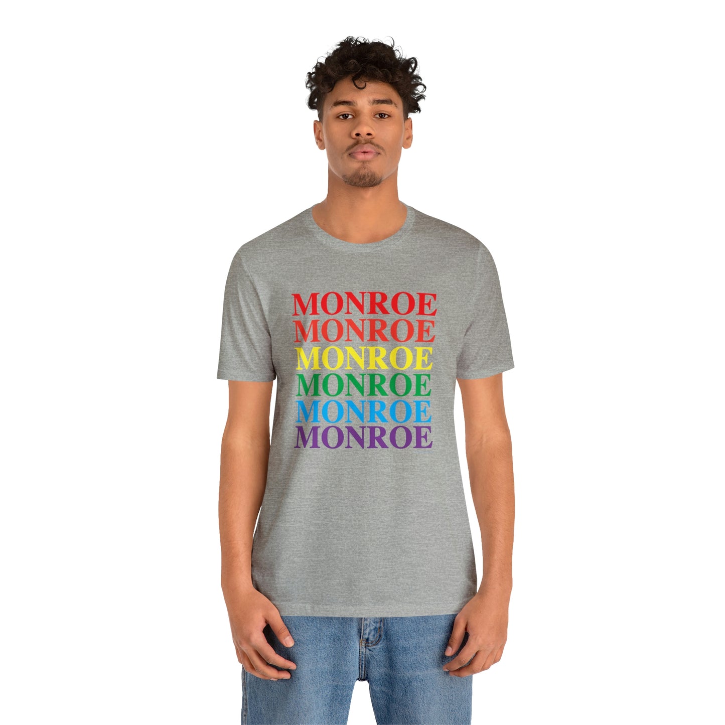 Monroe Pride Unisex Jersey Short Sleeve Tee