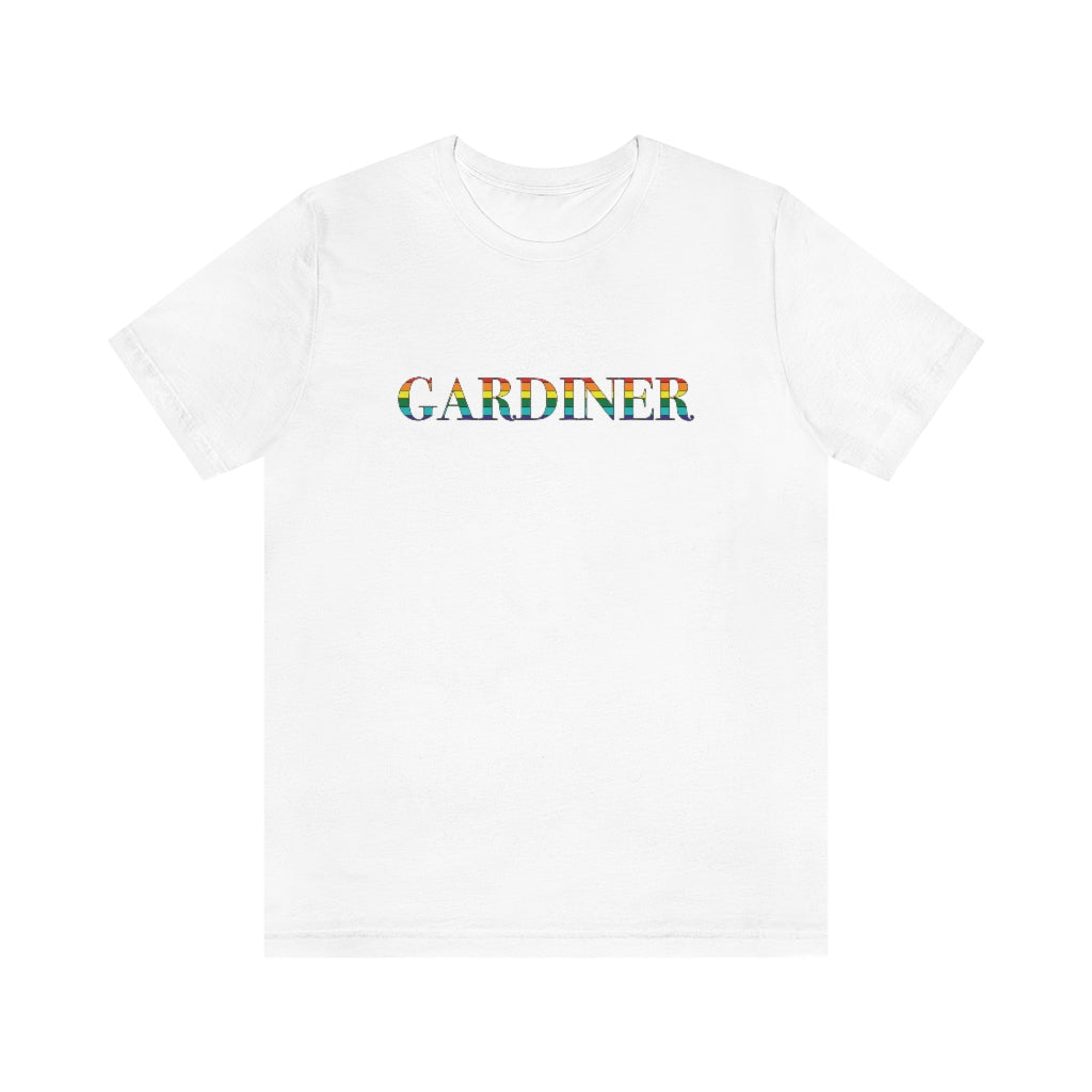 Gardiner Rainbow Unisex Jersey Short Sleeve Tee