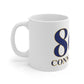 860 Connecticut White Ceramic Mug